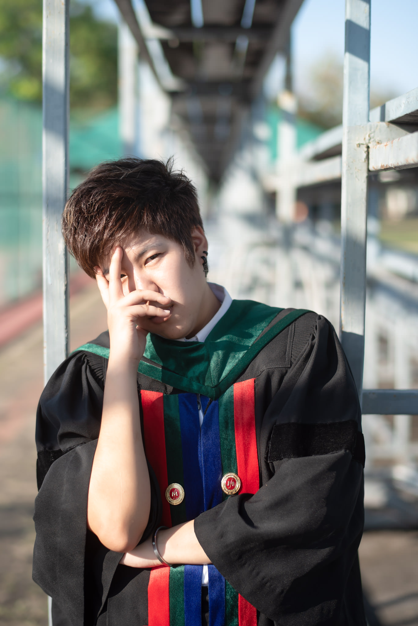 ถ่ายรูปรับปริญญามหาวิทยาลัยเทคโนโลยีมหานคร 11